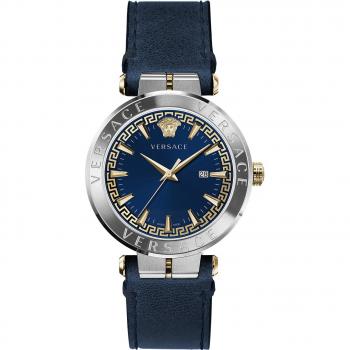 Versace Men's Aion Blue Dial Watch
