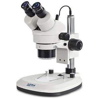 Kern Optics StereoZoom Microscope OZL 465 – 20 mm champ de vision, lumière transmise