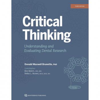 Vitalsource Technologies, Inc. Critical Thinking: Understanding And Evaluating Dental Research, Third