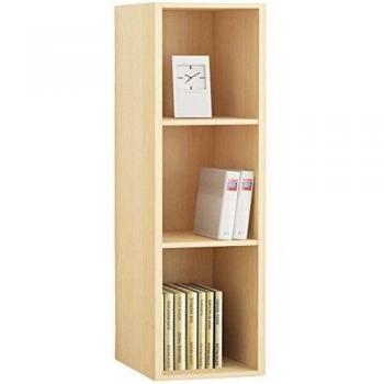 VCM Scaffale per CD/DVD Mendas, 105 CD, Faggio