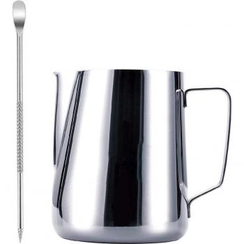 Taza Vaporizadora para Leche y Café 12 Oz