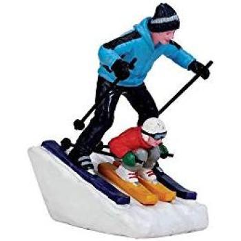 Miniature skieuse LEMAX – 6x4x7,5 cm