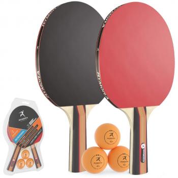Rymora Ping Pong Set (2 Bats and 3 Balls)