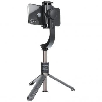 Trípode selfie con gimbal y mando a distancia Bluetooth SSTR-L08