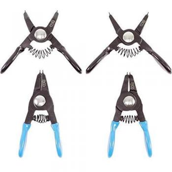 Pince pour petits annels de fixation – 4 pièces – 80 mm – BGS