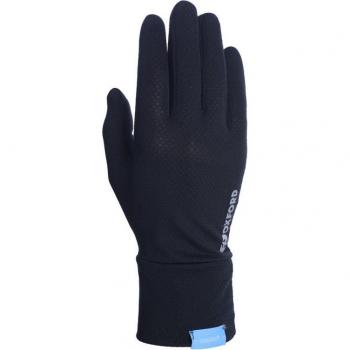 Gants moto avec protections amovibles sur le dessus de la main Oxford noir S