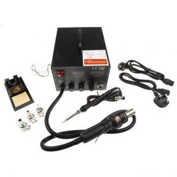 RS Pro Lötstation 60W Heißluft 2-in-1 UK+EU