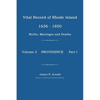 Vital Record of Rhode Island 1636-1850
