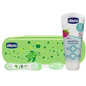 CHICCO SET CEPILLO Y PASTA VERDE