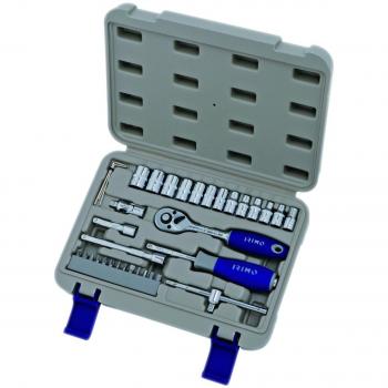 SOCKET SET 1/4 35 PCS 4-13MM