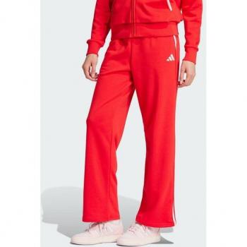 Pantalón de deporte Essentials rojo/white French Terry