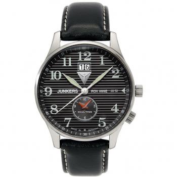 Mens Junkers Iron Annie JU52 Dual Time Watch