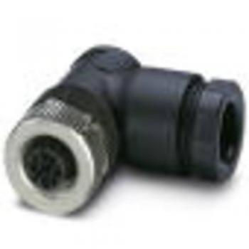 Phoenix Contact M12 Sensor-/Aktor-Steckverbinder, gewinkelt, 4-polig, unkonfektioniert