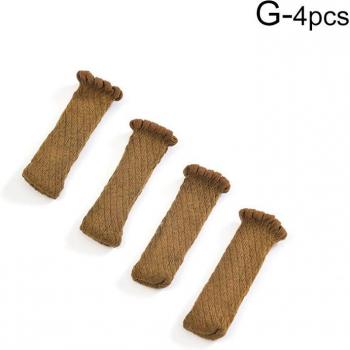 Calcetines para patas de mesa con reducción de ruido, 4 Uds