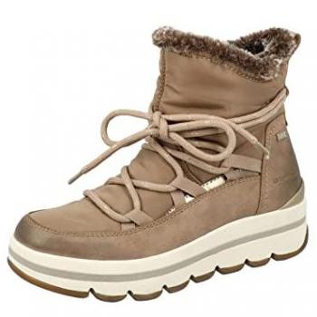 TOM TAILOR Winterboots, mit Fellimitat-Kragen