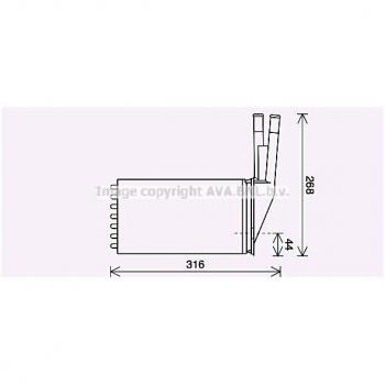 Prasco CN6313 Calor de Cabine