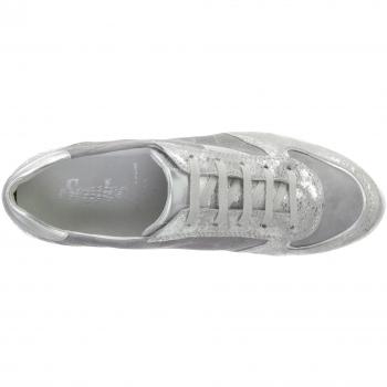 Semler Nelly, Damen Sneaker, Grau (Perle-Chrom-Silber), 39.5 EU