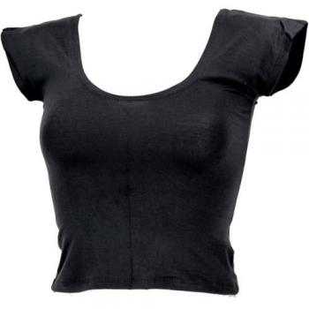 Bauchfreies Psytrance Shirt