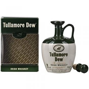 Whisky Irlandés Tullamore Dew en Recipiente de Cerámica