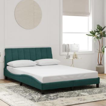 Hanko 140x190cm Dark Green Bed Frame – VidaXL