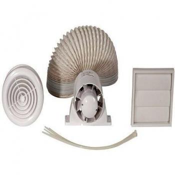 LED Shower Fan Kit with Timer