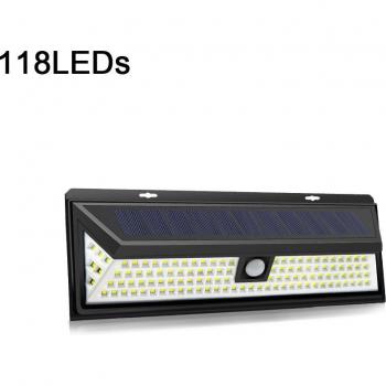 Lampes de Sécurité de Jardin 100 Leds