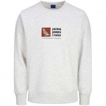 Jack & Jones Sudadera Portland Box Blanca