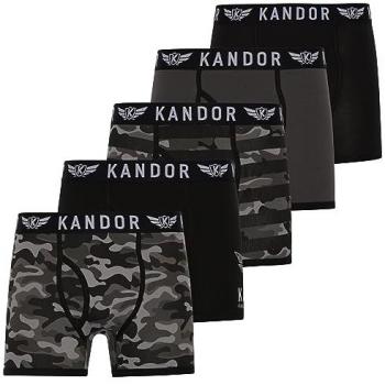 Kandor Grey Camobee Boxers (5 Pack) – Size L