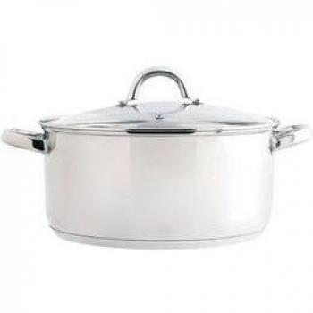 Cacerola Quid Ottawa con Tapa de Cristal 18 cm