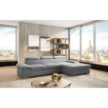 Ecksofa Valantine L‑Form von SIT & MORE – verstellbare Kopf