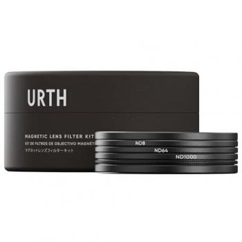 Urth ND 82 mm Magnetico Plus+ – Kit Filtri Grigi (ND8, ND64, ND1000)