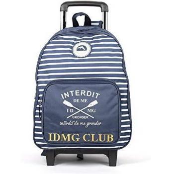 Sac à dos à roulettes INTERDIT DE ME GRONDER Paddle 2 Compartiments