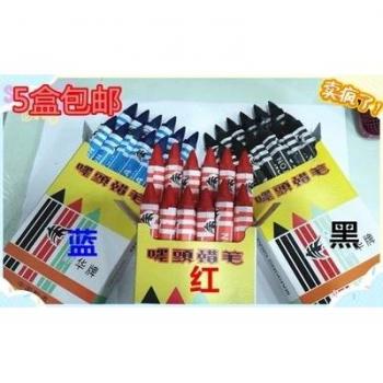 Crayons spéciaux pour travail du bois 12 pièces (rouge, noir, bleu)