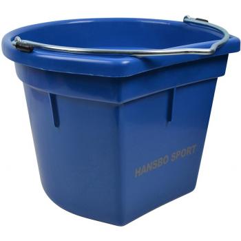 Hansbo Sport 20L Blue Bucket with Flat Side