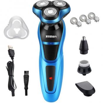 USB‑Batterie‑Barttrimmer – wasserdichtes Nass