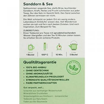 Lebensbaum Bio Früchteemischung Sanddorn und See, 3 x 40 Gramm