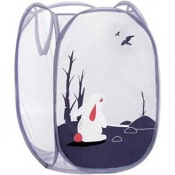 Cesta Estilo Cartoon de Ropa Sucia