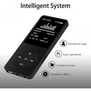 Baladeur MP3 avec Écran LCD, Radio FM, Jeux et Vidéos AMV