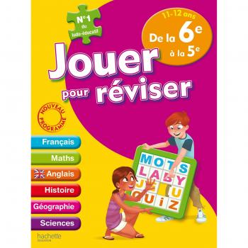 Jouer pour réviser de la 6e à la 5e, 11-12 ans) : Avec un crayon-gomme