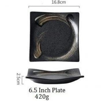 Ceramic Square Plate for Sushi