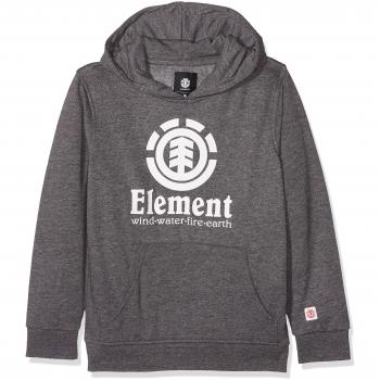Element Vertical Ho Boy Fleece Garçon, Charcoal Heathe, M