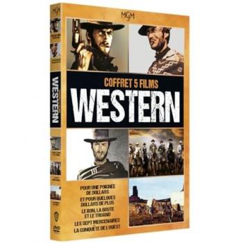 MGM 100 ans – Pack Découverte Western (5 DVDs)