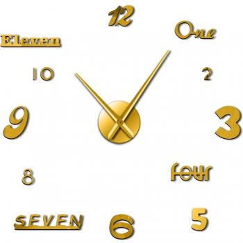 Horloge Quartz Bricolage Miroir