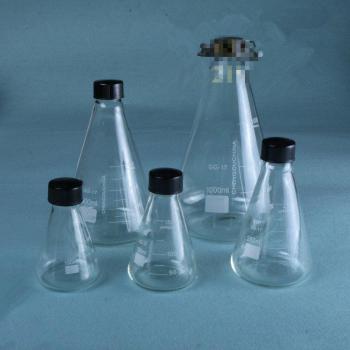 Conical Flask with Stopper, Thick Walled, 50-1000ml