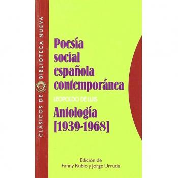 POESIA SOCIAL ESPAÑOLA CONTEMPORANEA 1939-1968