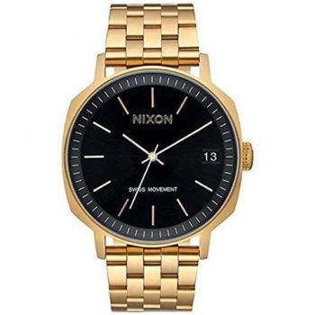The Regent II SS Gold/Black Sunray – Nixon Herren Analog Quarz Uhr A963-1604-00