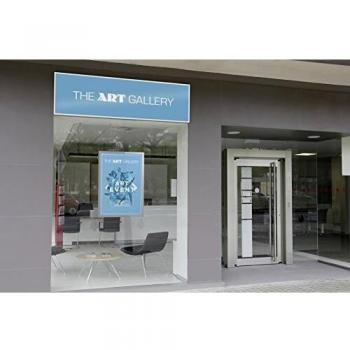 Durable Duraframe 70x100cm Sun Poster – Silver Finish, Single Pack (500723)