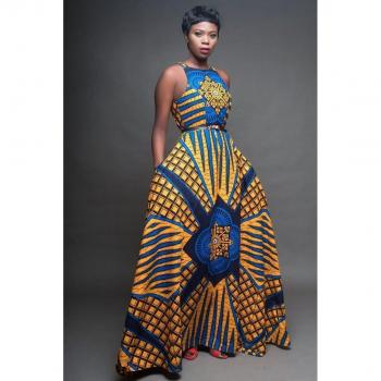 Vestidos largos dashiki veraniegos