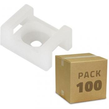 Base White Holder 100‑Unit Pack (Efectoled)