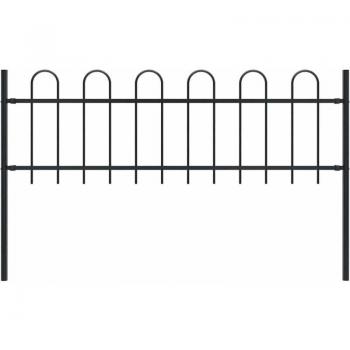 Cerca de Jardín con Aro de Acero Oscuro – Furniture Limited